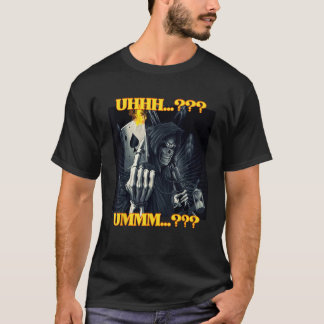 Camiseta Meme de Guay Edgy Hard Skeleton divertido para el