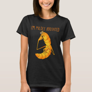 Camiseta Meme de Gusano Divertido Me Irrita Levemente Marcu