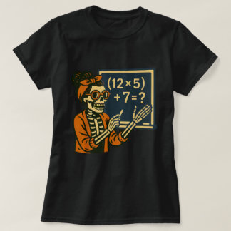 Camiseta Meme de Halloween 67 del profesor de Skeleton de m