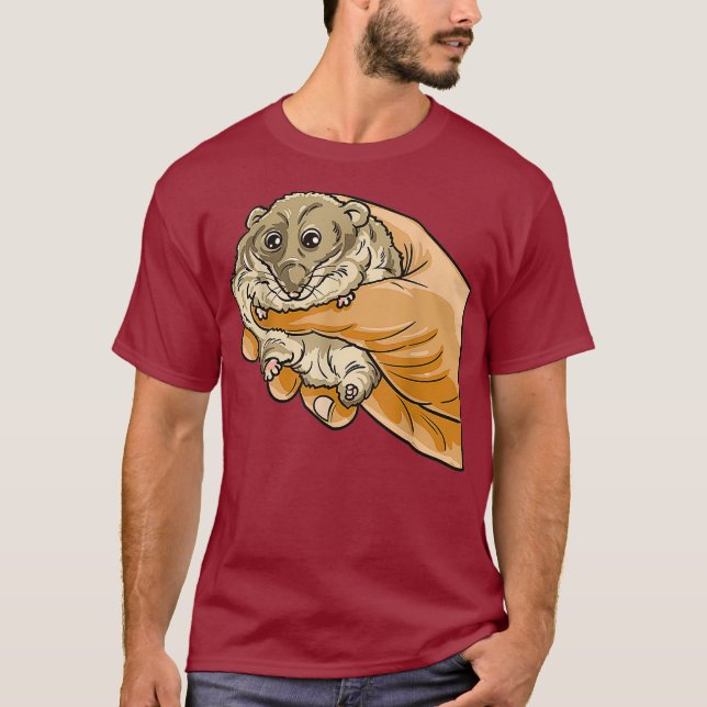 Camiseta Meme de Hampter Funny Hamster Dank (Anverso)