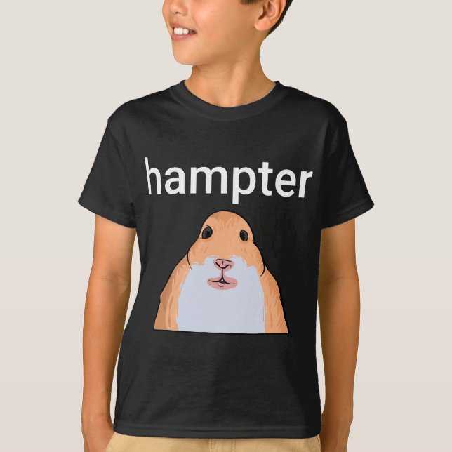 Camiseta Meme de Hampter Funny Hamster Dank (Anverso)