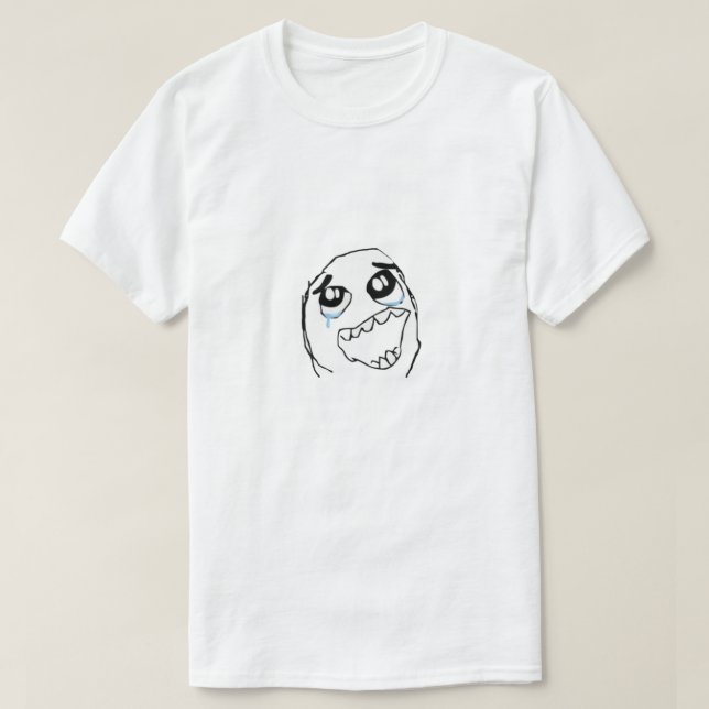 Camiseta Meme de Happy Derp (Diseño del anverso)