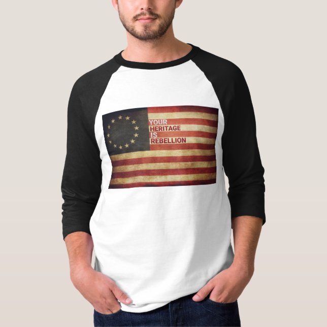 Camiseta Meme de Heritage Americana (Anverso)