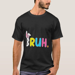 Camiseta Meme de hermano día de Pascua conejo divertido hue