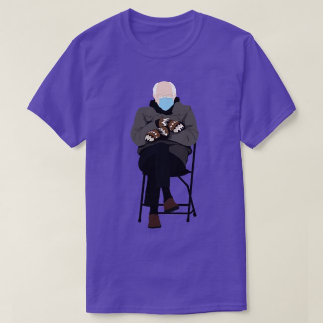 Camiseta Meme de Inauguración de Sanders (Diseño del anverso)