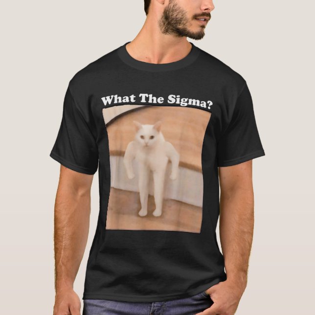 Camiseta Meme de Internet Meme Meme de Sigma Cat Memes dive (Anverso)