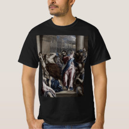 Camiseta Meme de Jesús matón persiguiendo a los cambistas