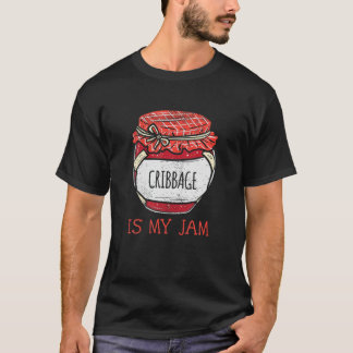 Camiseta Meme de juego de cartas de cribbage para Lover | B