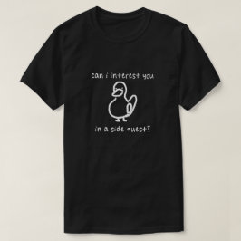 Camiseta Meme de juego de misión secundaria
