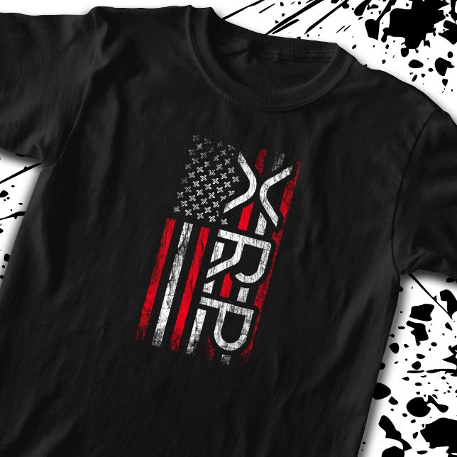 Camiseta Meme de la bandera estadounidense de criptografía  (Subido por el creador)
