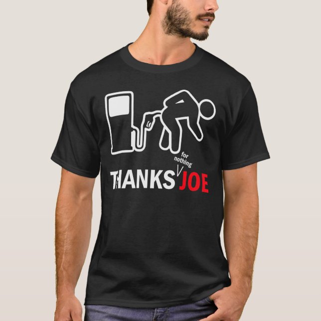 Camiseta Meme de la Bomba de Gas a precios de Joe (Anverso)