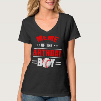Camiseta Meme De La Familia De Temas De Béisbol Birthday Bd