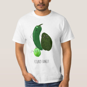 Camiseta Meme de la familia Guacamole con aguacate lime de 