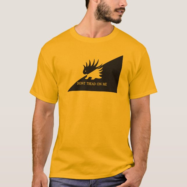 Camiseta Meme de la parodia de la bandera de Gadsden del (Anverso)