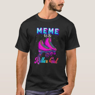 Camiseta Meme De La Patinaje De Patinaje Sobre El Chica Rol