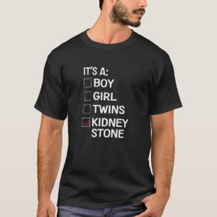 Camiseta Meme de la Piedra Riñón Urología Chiste Supervivie