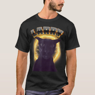 Camiseta Meme de Larry Malvado Meme de Gato Larry Memes Mal