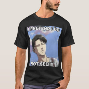 Camiseta Meme de Levi Ackerman