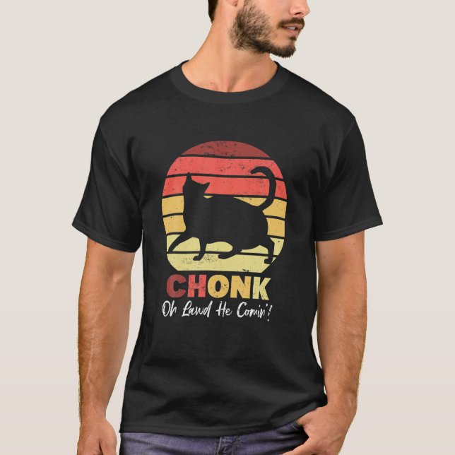 Camiseta Meme De Los Gatos De Chonk Oh Lawy Se Comenzó Con  (Anverso)