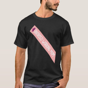 Camiseta Meme de mamá trabajadora divorciada Cita graciosa