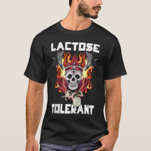 Camiseta Meme de moda tolerante a la lactosa Raglan Béisbol