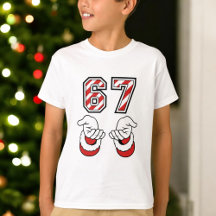 Camiseta Meme de Navidad Seis Siete 67 6 7 Fiesta