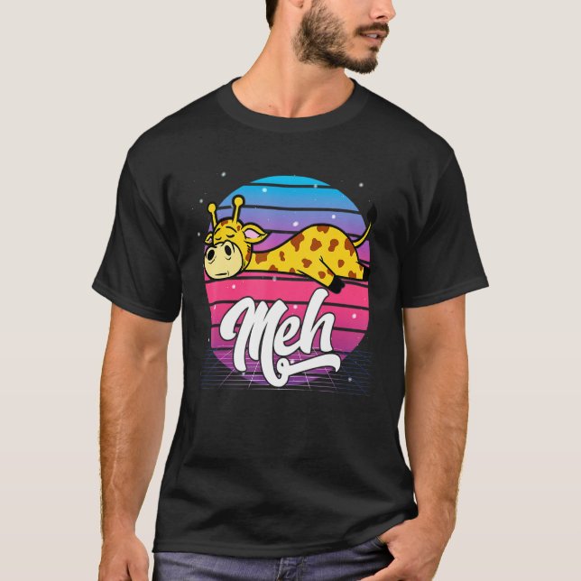 Camiseta Meme de Otaku japonés de vaporolas estéticas Meh G (Anverso)