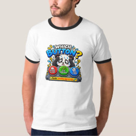Camiseta Meme de Panda | Diseño de humor de panda lindo y d