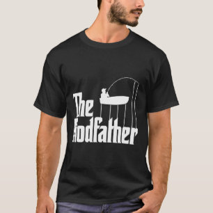 Camiseta Meme De Pesca Gracioso Del Rodfather Fishing Rod