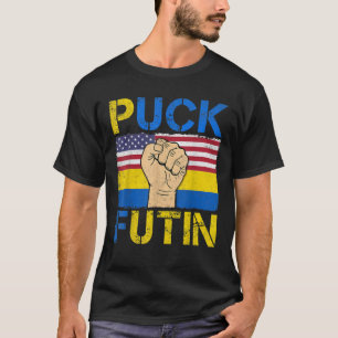 Camiseta Meme de Puck Futin TShirt, Anti Rusia, Liberen a U