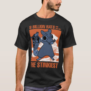 Camiseta Meme de rata divertida