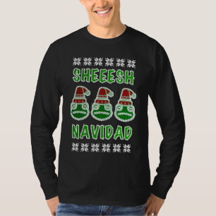Camiseta Meme de Sheesh Navidad King Julio Frog