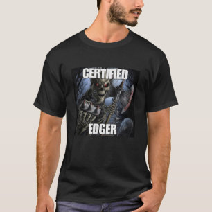 Camiseta Meme de Skeleton rígido y divertido de Edger
