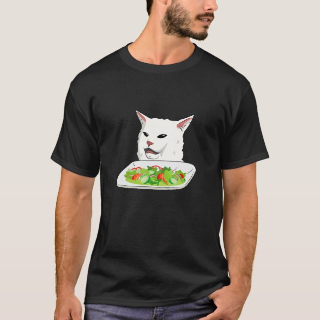 Camiseta Meme de Smudge El Gato (Anverso)