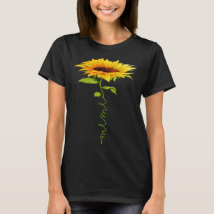 Camiseta Meme de Sunflower Día de la Madre Comportamiento d