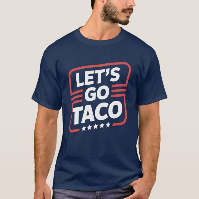 Camiseta Meme de Taco Trump - Divertida parodia política (Anverso)