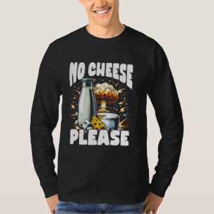 Camiseta Meme de tendencia de la intolerancia a la lactosa