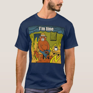 Camiseta Meme de Tobe Fonseca sobre el incendio del oso fin