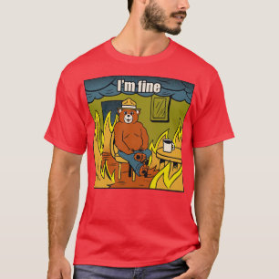Camiseta Meme de Tobe Fonseca sobre el incendio del oso fin