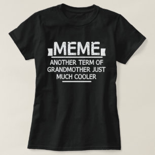 Camiseta Meme Definition Funny Grandma Mother Day Gift