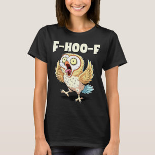 Camiseta Meme del búho F-hoo-f – divertido meme del búho gr