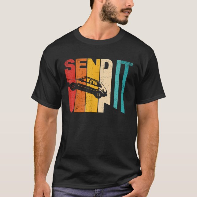 Camiseta Meme del coche de carreras (Anverso)