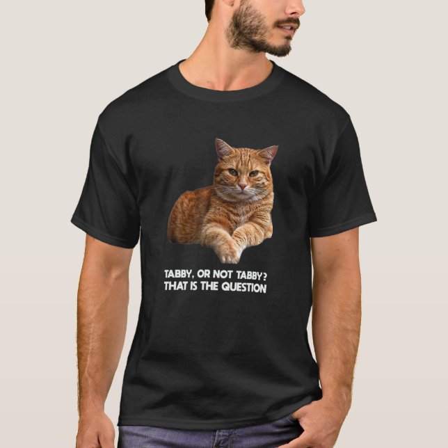 Camiseta Meme del gato naranja Abby (Anverso)