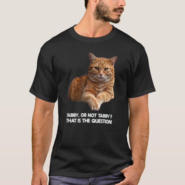 Camiseta Meme del gato naranja Abby (Anverso)