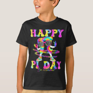 Camiseta meme del número 67 tie dye arcoíris six seven 3.14