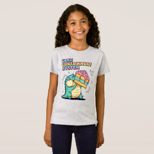 Camiseta Meme del pastel de Dinosaurio Chubby