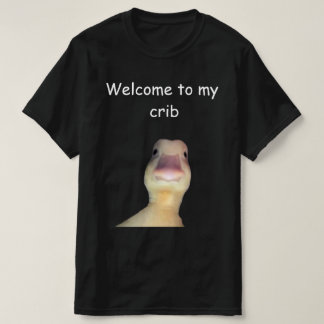 Camiseta Meme del Pato Divertido – “Bienvenido a Mi Casa” A
