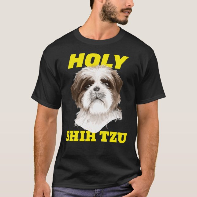 Camiseta Meme del perro de Shih Tzu Shih Tzu (Anverso)