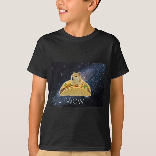 Camiseta meme del taco del espacio del dux (Anverso)