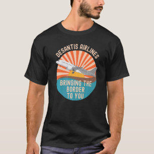 Camiseta Meme DeSantis Airlines Marthas Vineyard Política